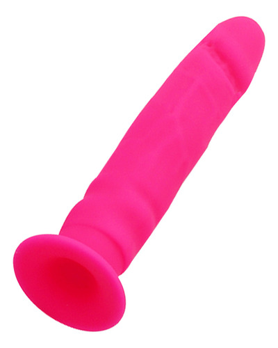 Consolo Super Fino Com Ventosa Em Silicone 14x3cm Cor Rosa
