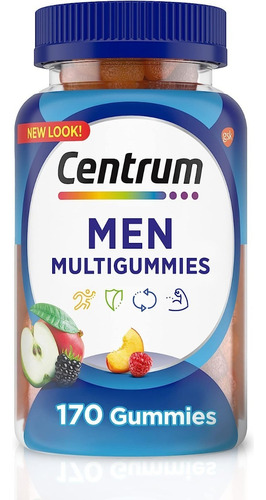 Centrum Multivitaminico Multimineral Hombres 170 Gomitas