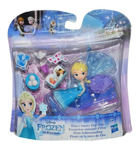 Muñeca Hasbro Frozen Elsa Disfrutando Su Estación Favorita