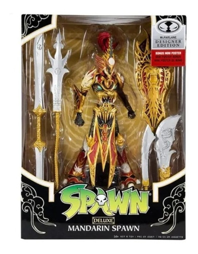 Mcfarlane Spawn - Mandarin Spawn Deluxe (designer Edition)