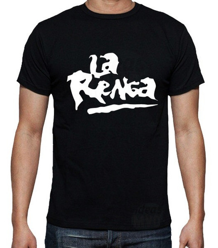 Remera La Renga (negra) Ideas Mvd