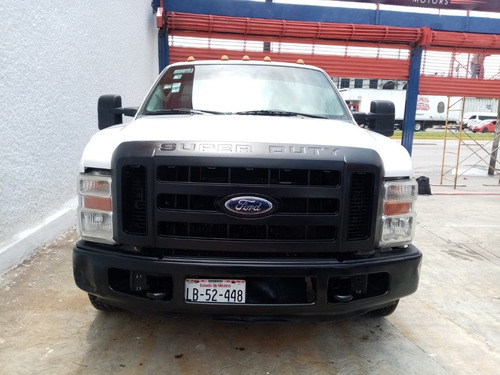 Imagen 7 de 13 de Ford F-350 Chasis Cabina, A Gas, Mod. 2009, Color Blanco
