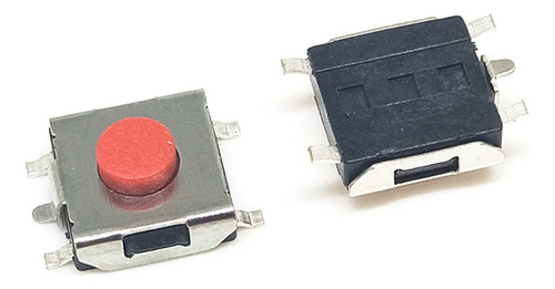 Micro Switch Push Button 6x6x3.1 Mm 5 Pines Smd (50 Piezas)