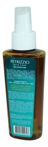 Petrizzio Oleo Capilar Argan Anti Frizz 100ml