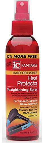 Fantasia Pulidor De Cabello Protector De Calor Alisador En .