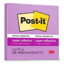Comprar Bloque Post-it de 76 x 76 mm, rosa milenario, con 1 bloque de 3 m de 90 pulgadas
