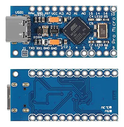 Atrip Pro Micro Atmega32u4, 5 V, 16 Mhz, Tipo C, Desarrollo