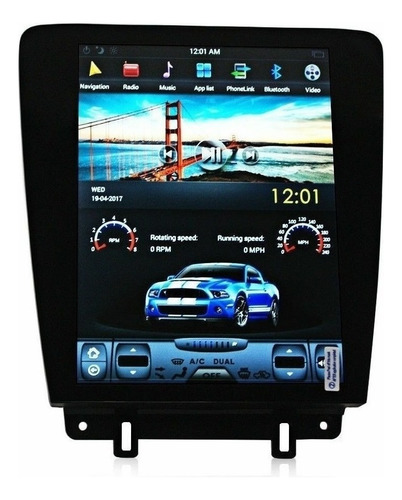 Estereo Tesla Ford Mustang 2010-2014 Android Gps Bluetooth