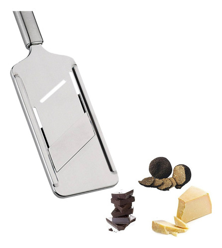 Cortador De Trufas Queso Verdura Hoja Ajustable Acero Inox