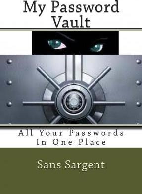 Libro My Password Vault - Sans Sargent