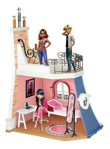 Imagen 4 de 5 de Habitación Juguete Ladybug Marinette Miraculous Articulada