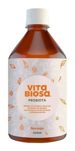 Probiotico Vitabiosa Sabor Naranja Suplemento X 500 Ml