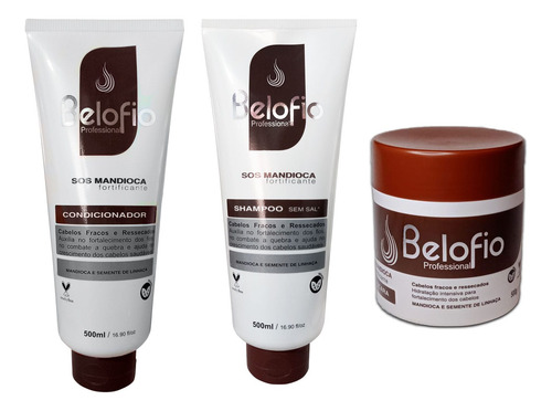Belofio Kit Sos Mandioca (2x500ml/1x500g)