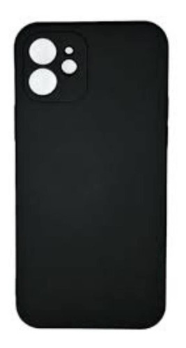 Carcasa De Silicona Para iPhone 11 Negro Mobilehut Ipefet