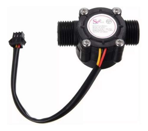 Flujómetro Sensor Flujo Agua 1-30 L/min Yf-s201 De 2.0mpa