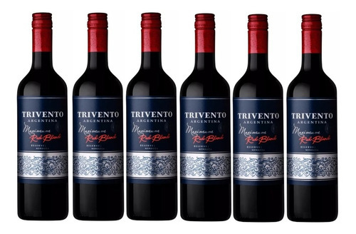 Caja X 6 - Trivento Maximum Red Blend