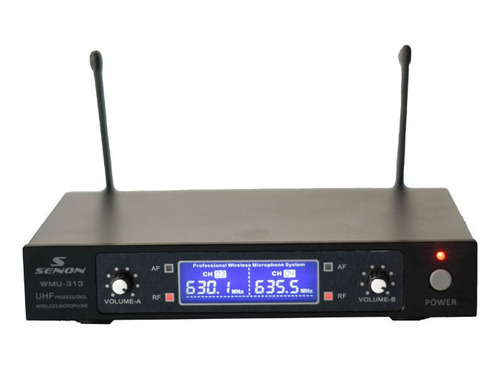 Microfono Inalambrico De Vincha Uhf Wmu302 Senon