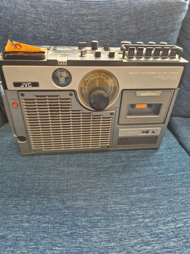 Radio Grabador Y Tv Portatil Jvc 3060 Gris (Usado)