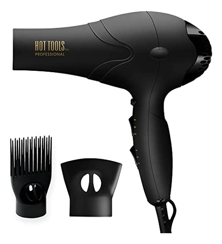 Hot Tools Pro Artist 2100 Turbo Turbo Hair Secer | Seco Rápi Color negro