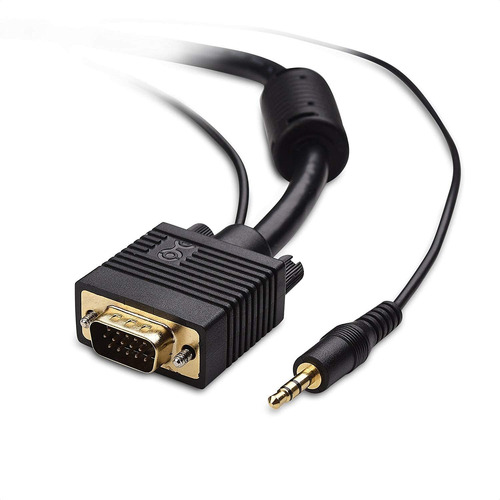 Cable Vga Con Audio Estereo De 3,5 Mm, 6 Pies