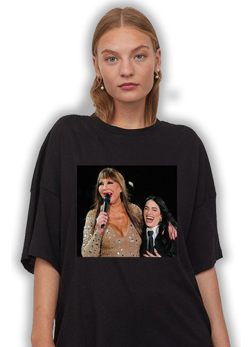 Remera Unisex Lali Espósito Moria Casán Show Velez Algodón