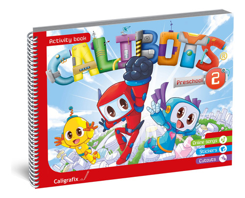 Libro Calibots Preschool 2 - Kinder - Caligrafix