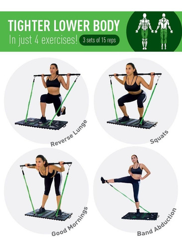Imagen 2 de 4 de Bodyboss Gimnasio Completo Portátil, Pack Entrenamiento