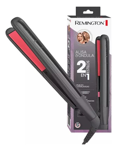 Plancha De Cabello Remington 2 En 1 Alisa Y Ondula