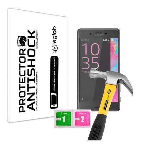 Protector De Pantalla Antishock Sony Xperia X