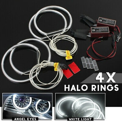 N 4 Luces De Ángel Para Bmw E36 E39 E46, Color Blanco