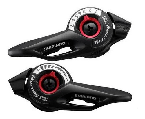 Imagen 2 de 4 de Juego De Cambios Shimano Tourney Tz-500