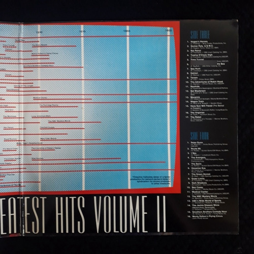 Television's Greatest Hits, Volume 2/ Ed. Americana/ 1988 (Usado)
