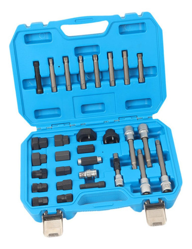 Conjunto De Ferramentas Para Remoção Da Polia Do Alternador,