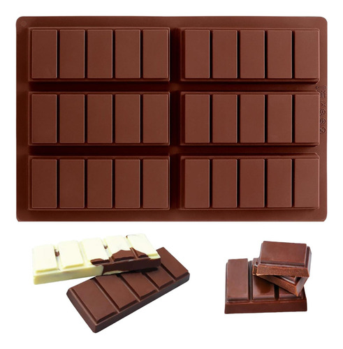 Molde De Silicona Antiadherente Para Chocolate