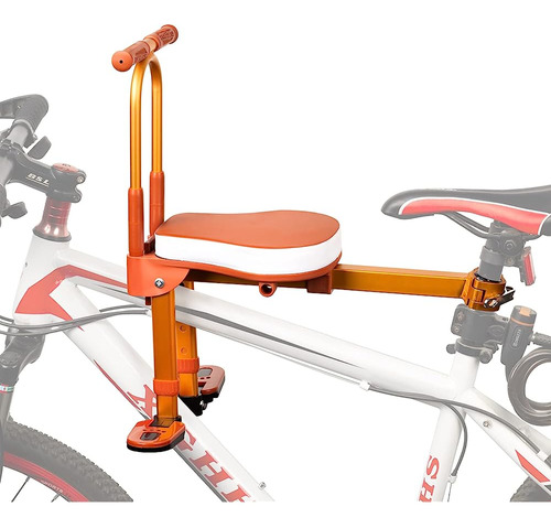 Asiento De Bicicleta Para Bebés Montado En La Parte Delanter