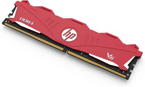 Memoria Ram Hp Pc 8gb Ddr4 2666mhz V6 Series Red