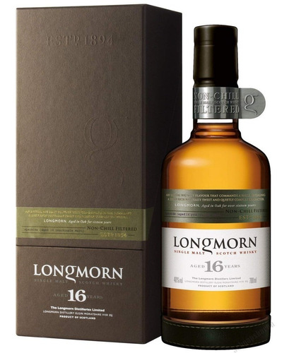 Whisky Longmorn 16 Años 48% Abv Speyside Origen Escocia.