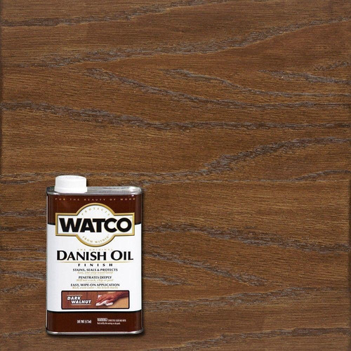Imagen 2 de 5 de Aceite Danés Protector Para Madera Watco 0.473l