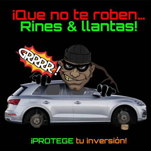 Birlos Tuercas Seguridad Antirrobo Nissan Z 2023-2025