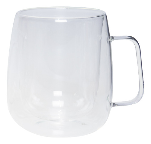 Taza Vidrio Doble Pared 350ml Topsoc