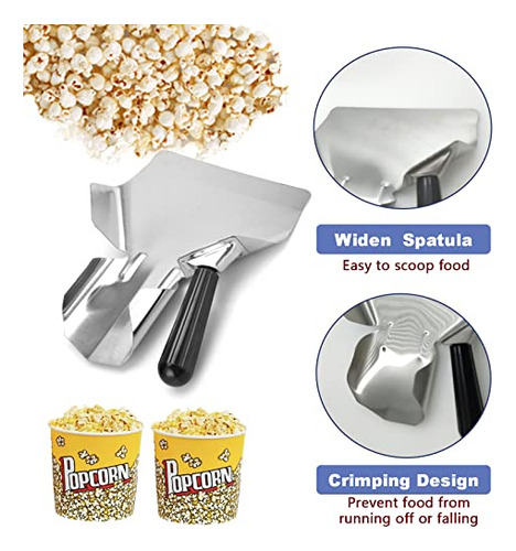 Scoop Palomitas Joyangy, Acero Inoxidable, Multipropsito (le