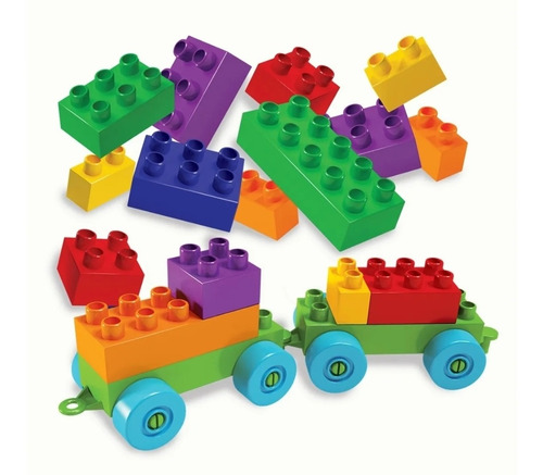 Blokoco Rasti Bloques Grandes Balde 60 Piezas