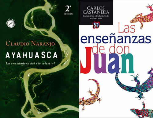 Pack 2 Libros Ayahuasca + Enseñanzas De Don Juan
