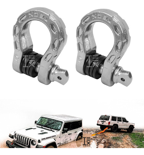 Teix Off Road Mega Grilletes Jeep Defensa Ford Chevrolet