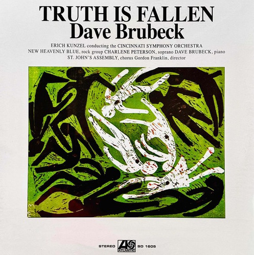 Dave Brubeck - Truth Is Fallen Vinilo Nuevo