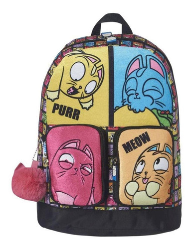 Backpack Lost Kitties By Hasbro Color Multicolor