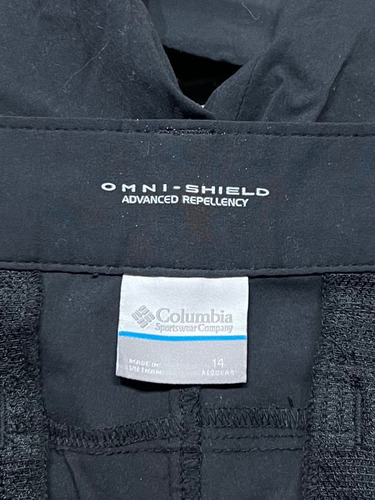 Pantalón Para Mujer Talla 14 Columbia Omni-shield (Usado)