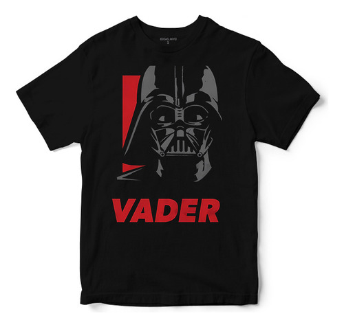 Remera Star Wars Darth Vader 02 (negra:) Ideas Mvd