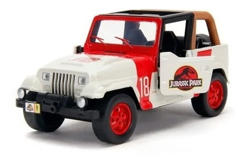 Carro  De Colección Escala Jeep Jurassic World Envio Gratis