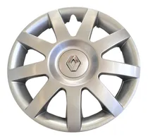 Comprar Kit 4 Tazas Renault Sandero\u002Fclio\u002Fkangoo Rod. 14 Logo Cromado